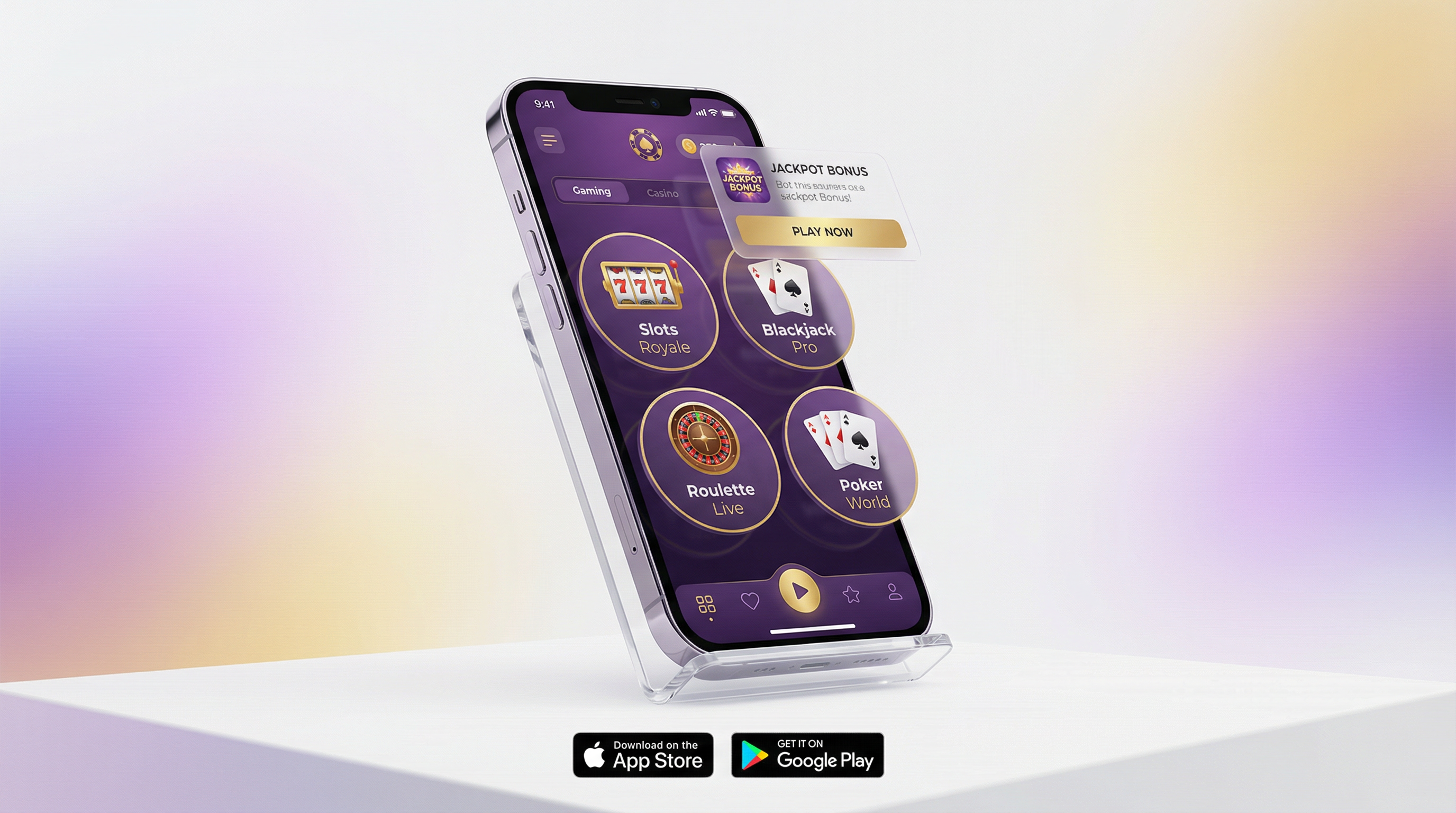 网络赌博APP界面展示